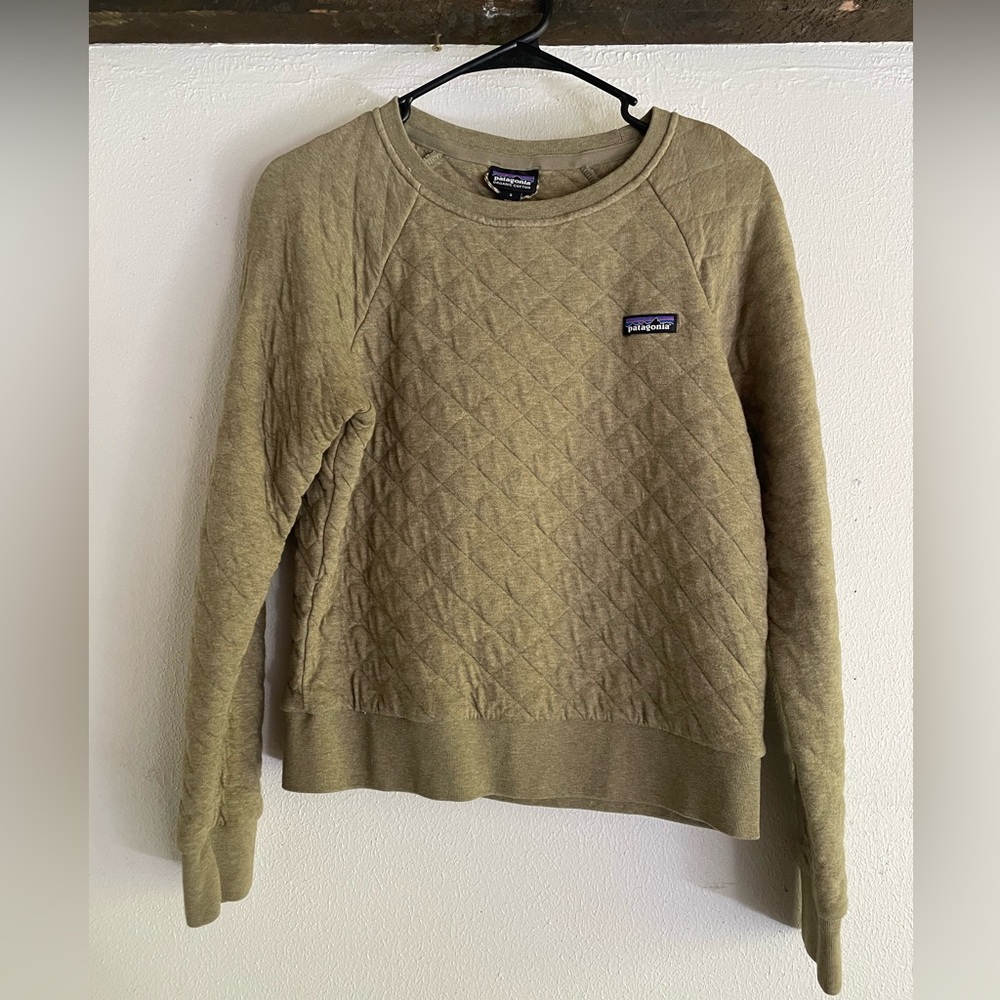 Patagonia quilted cotton crew